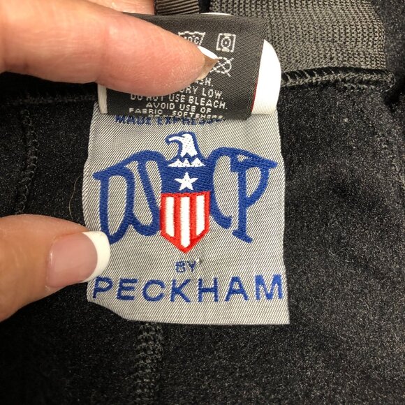 Vintage DSCP Peckham Polartec Fleece Bib Cold Weather Overalls Mens Small Short - Picture 5 of 8